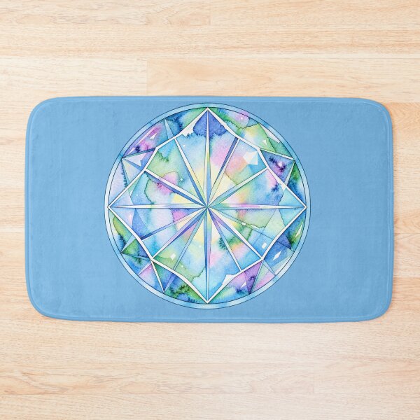 Item preview, Watercolor Crystal Mandala designed and sold by Hari Arts.