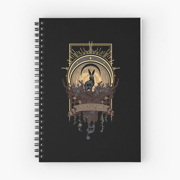 Item preview, the black rabbit of inlé designed and sold by ElizabethJNieva.