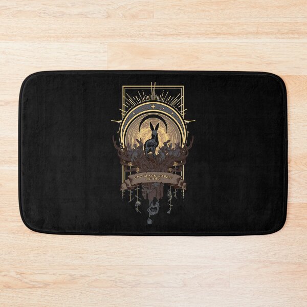 Item preview, the black rabbit of inlé designed and sold by ElizabethJNieva.
