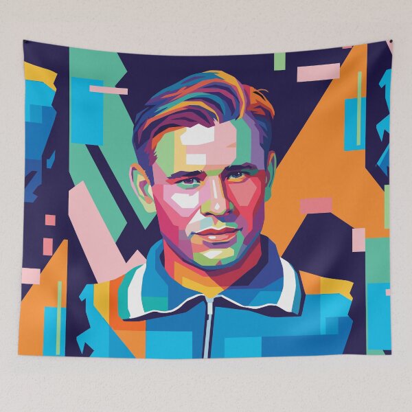 Item preview, Greatest Goal Keeper All The Time Lev Yashin Vector Potrait designed and sold by mazyoy.