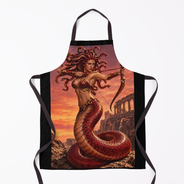 Item preview, Medusa with Bow & Arrow designed and sold by Moviebuff91.
