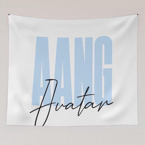 Item preview, Aang Avatar Minimalist Typography Design designed and sold by  Big Bang.