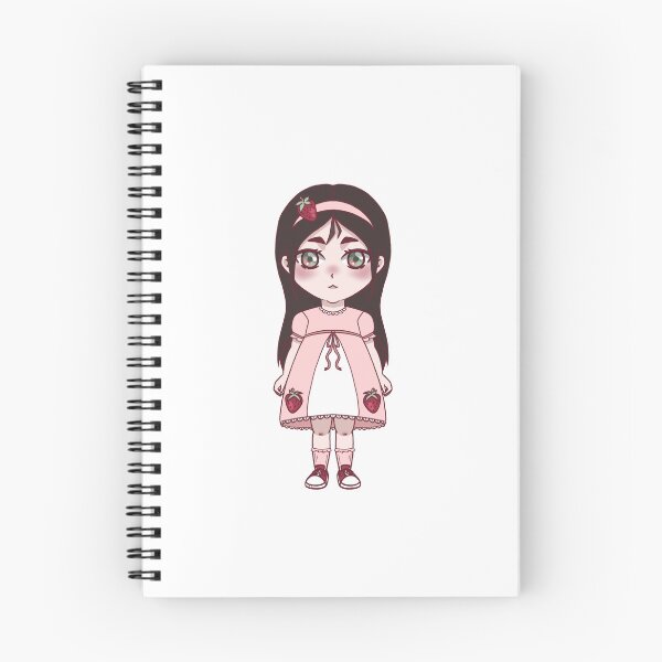 Item preview, Cute Pink Strawberry Girl designed and sold by bashfulbudgie.