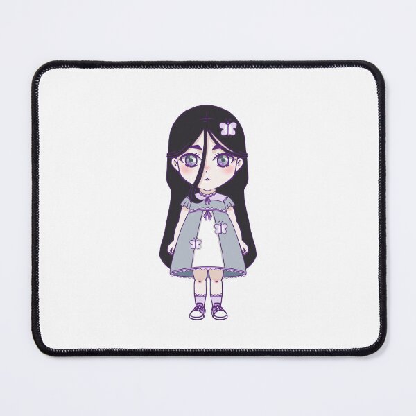 Item preview, Cute Purple Butterfly Girl designed and sold by bashfulbudgie.