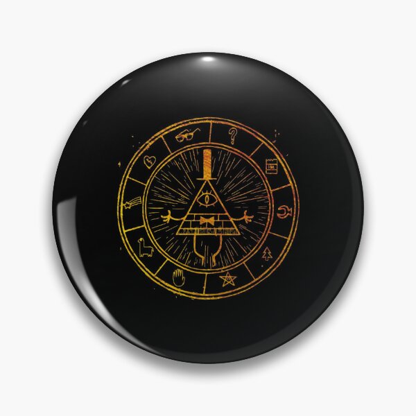 Item preview, the bill cipher wheel designed and sold by ElizabethJNieva.