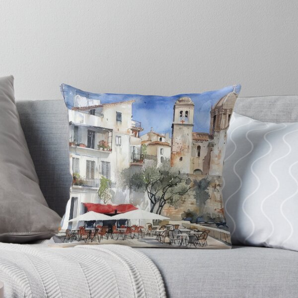 Item preview, Café by the Old Harbor designed and sold by NeoNebulaArt.