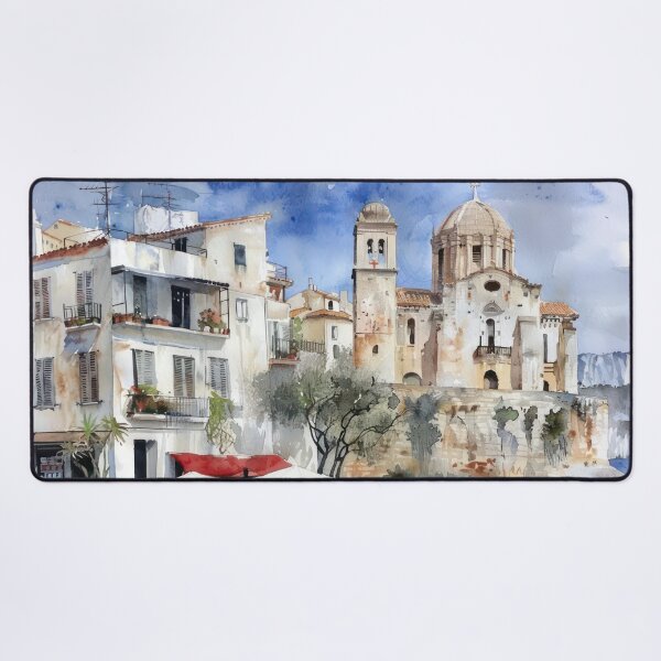 Item preview, Café by the Old Harbor designed and sold by NeoNebulaArt.