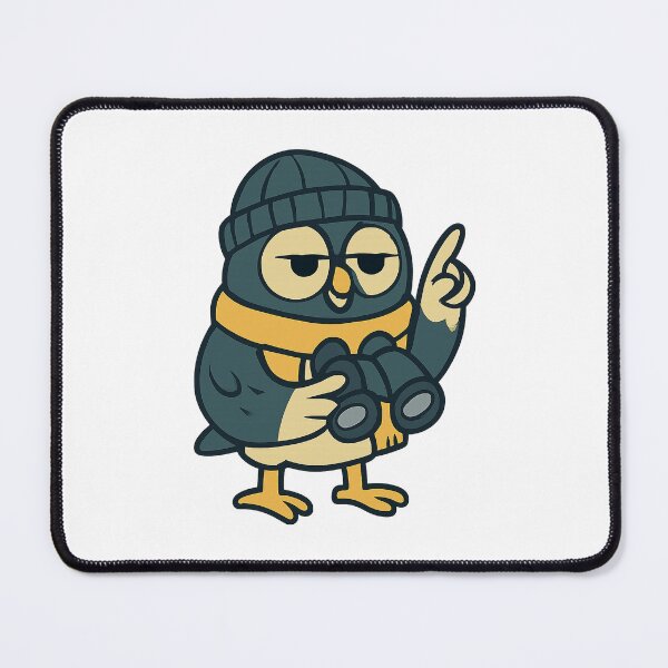Item preview, Dawn Patrol Owl Birding Character Design designed and sold by Ainbowz-Artwork.