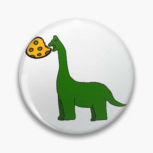 Item preview, Dinosaur Munching on Cookie designed and sold by urnit.