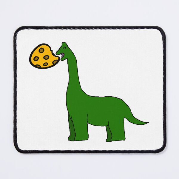 Item preview, Dinosaur Munching on Cookie designed and sold by urnit.