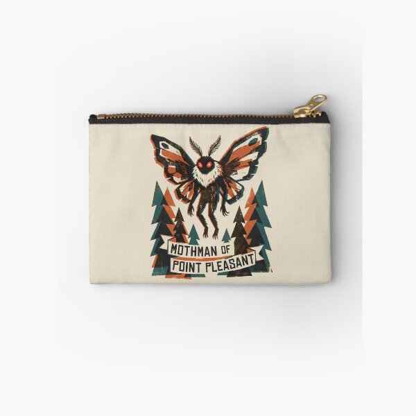 Item preview, Mothman of Point Pleasant West Virginia Cryptid Vintage Graphic designed and sold by KiwiRider.