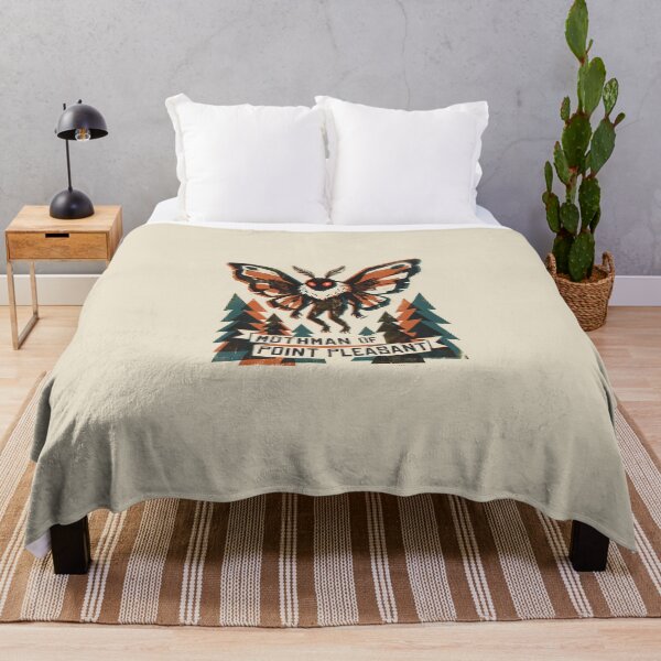 Item preview, Mothman of Point Pleasant West Virginia Cryptid Vintage Graphic designed and sold by KiwiRider.
