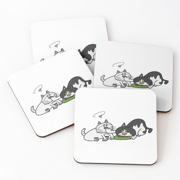 Item preview, Dizzy Cat And Lazzy Friend designed and sold by facordest.