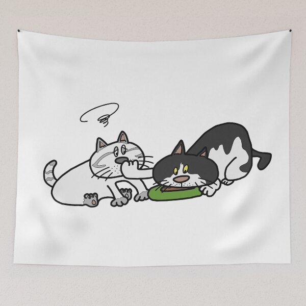 Item preview, Dizzy Cat And Lazzy Friend designed and sold by facordest.