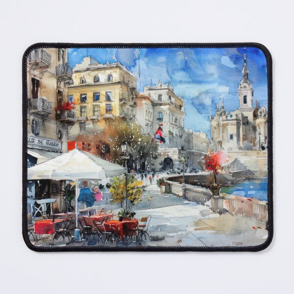 Item preview, Afternoon on the Mediterranean designed and sold by NeoNebulaArt.