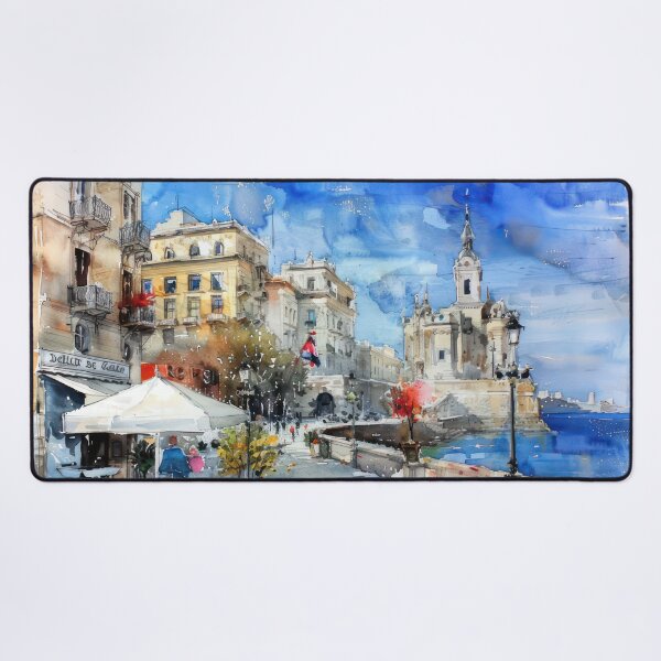 Item preview, Afternoon on the Mediterranean designed and sold by NeoNebulaArt.