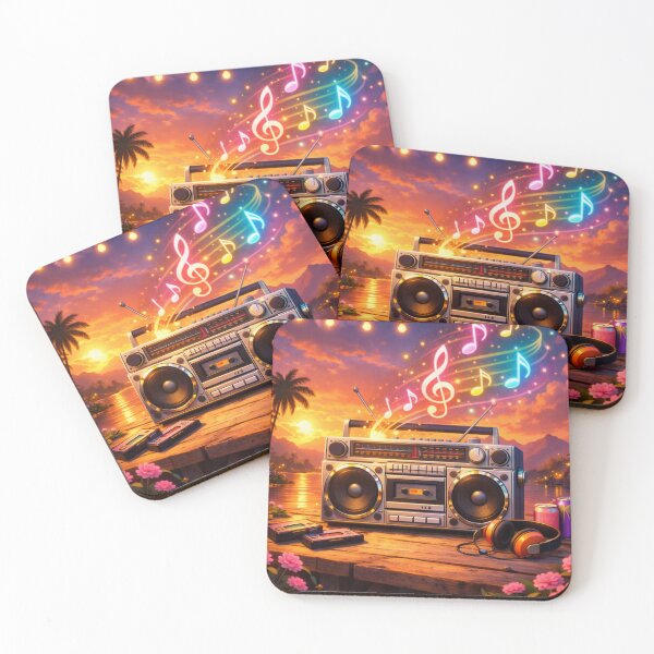 Item preview, "Melodías del Atardecer Retro” designed and sold by yuliettestore.