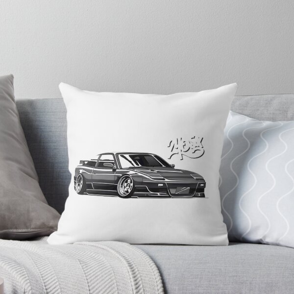 Item preview, Nissan Sx Black – Sleek Dark Car Illustration For Auto‑Lovers PERFECT GIFT FOR YOU AND FRIENDS designed and sold by rramirez52.