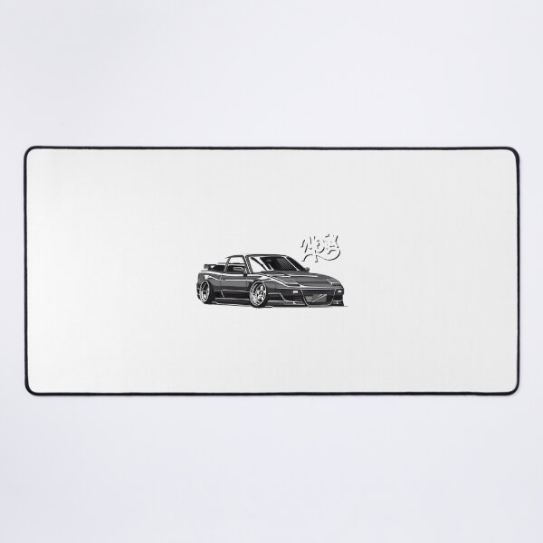 Item preview, Nissan Sx Black – Sleek Dark Car Illustration For Auto‑Lovers PERFECT GIFT FOR YOU AND FRIENDS designed and sold by rramirez52.