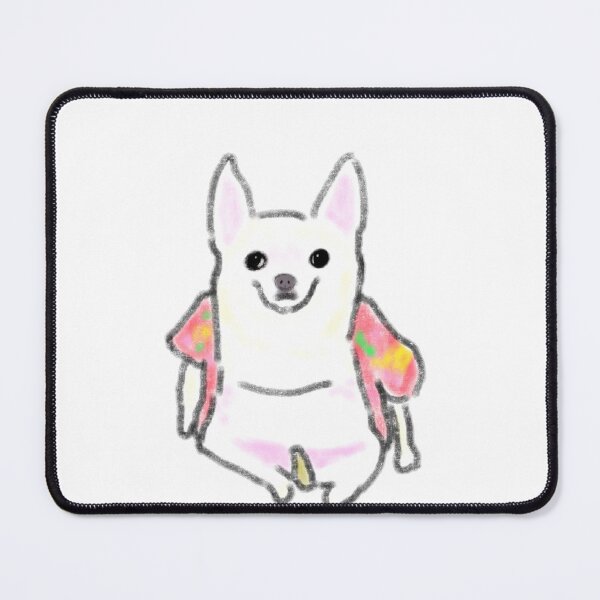 Item preview, Cute White Puppy In Hawaiian Shirt designed and sold by raun.draw.