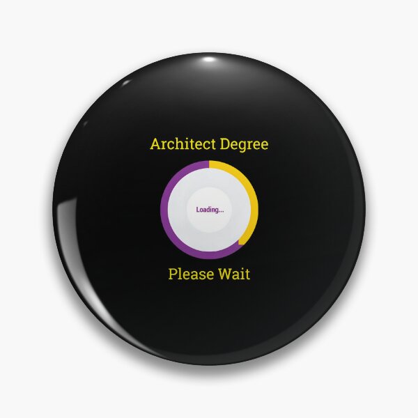 Item preview, Architect Degree Loading Please Wait Humorous Design designed and sold by ohVimaPs.