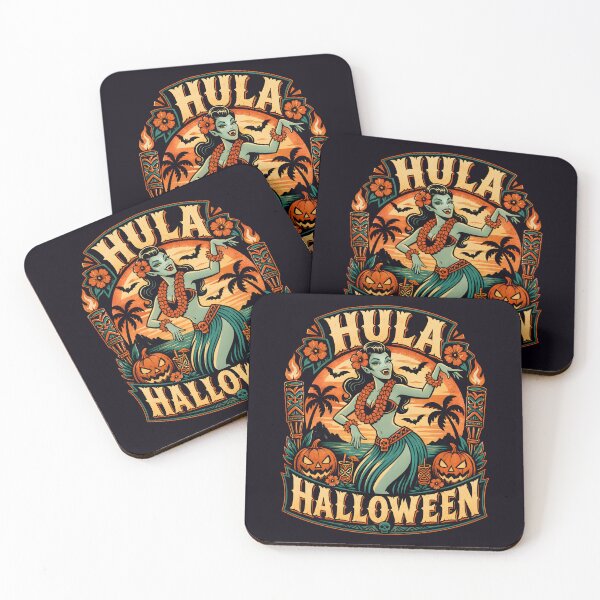 Item preview, Hula Halloween Vampire Tiki Dance designed and sold by Victor Shadehorn.