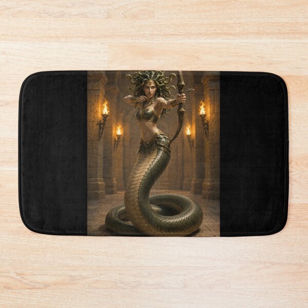 Item preview, Medusa with Bow & Arrow (green) designed and sold by Moviebuff91.