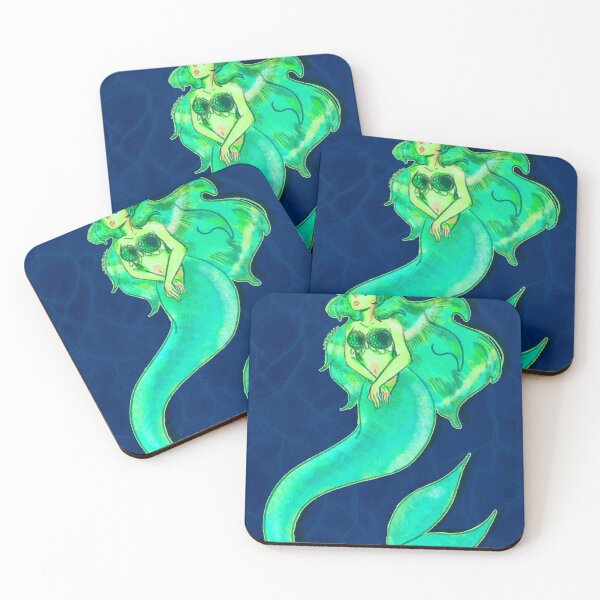 Item preview, Green Mermaid designed and sold by MiriMidori.