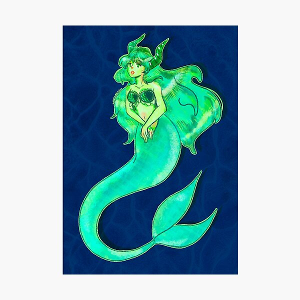 Item preview, Green Mermaid designed and sold by MiriMidori.