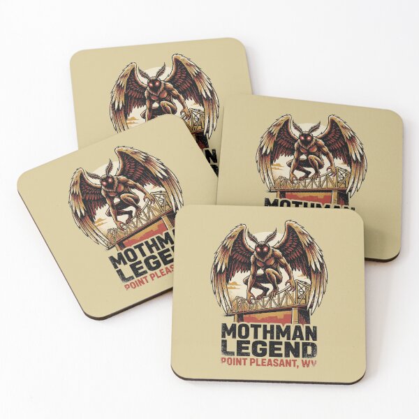 Item preview, Mothman Legend Silver Bridge Point Pleasant WV Vintage Graphic designed and sold by KiwiRider.