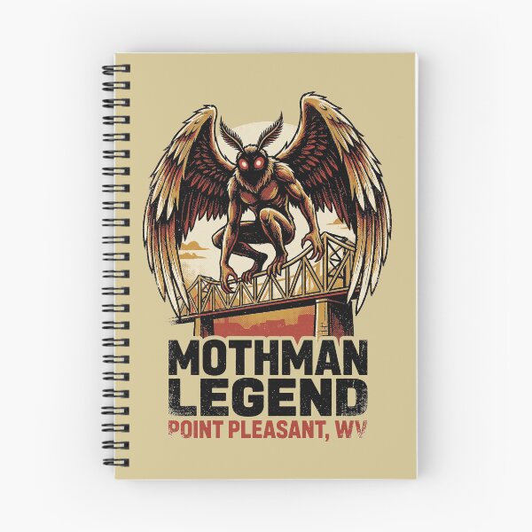 Item preview, Mothman Legend Silver Bridge Point Pleasant WV Vintage Graphic designed and sold by KiwiRider.