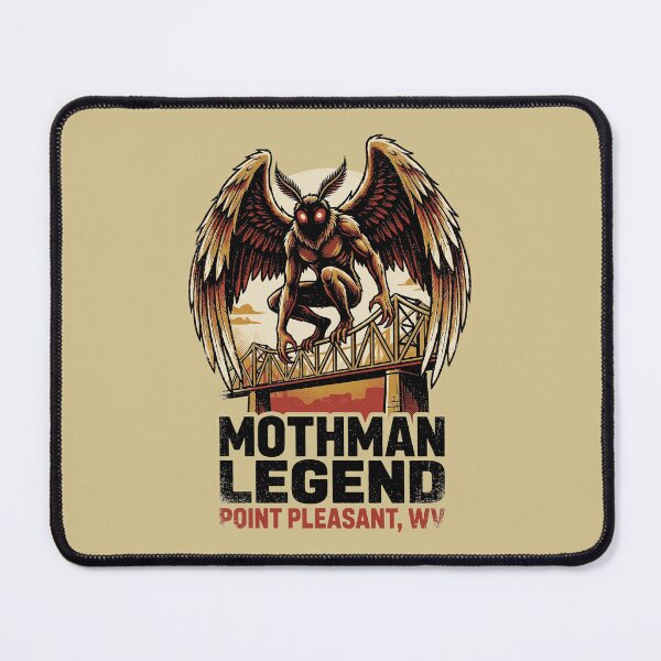 Item preview, Mothman Legend Silver Bridge Point Pleasant WV Vintage Graphic designed and sold by KiwiRider.