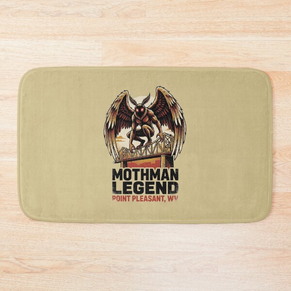 Item preview, Mothman Legend Silver Bridge Point Pleasant WV Vintage Graphic designed and sold by KiwiRider.