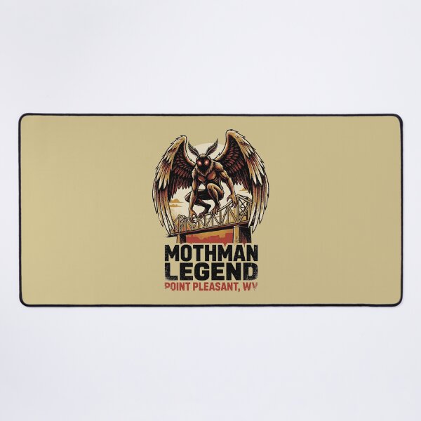 Item preview, Mothman Legend Silver Bridge Point Pleasant WV Vintage Graphic designed and sold by KiwiRider.