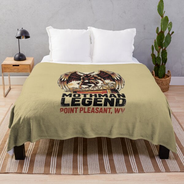 Item preview, Mothman Legend Silver Bridge Point Pleasant WV Vintage Graphic designed and sold by KiwiRider.