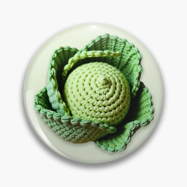 Item preview, Crochet Cabbage designed and sold by TackyTime.