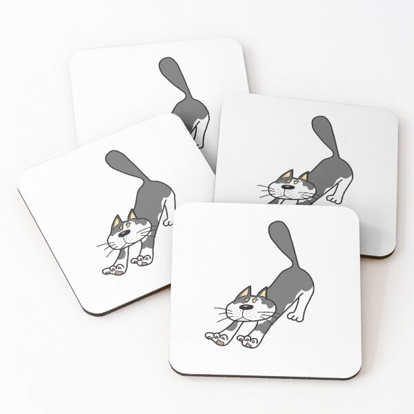 Item preview, Funny Stretching Cat designed and sold by facordest.