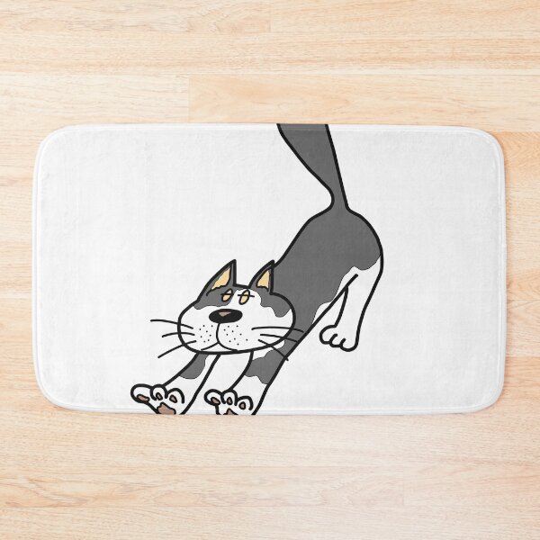 Item preview, Funny Stretching Cat designed and sold by facordest.