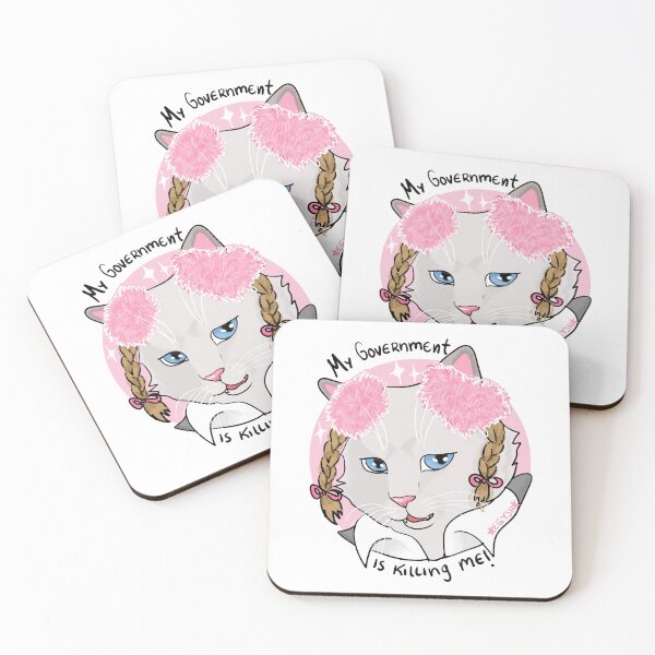Item preview, My Government Is Killing Me Britney Gato Pop designed and sold by elgatoysuhumana.