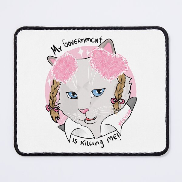 Item preview, My Government Is Killing Me Britney Gato Pop designed and sold by elgatoysuhumana.
