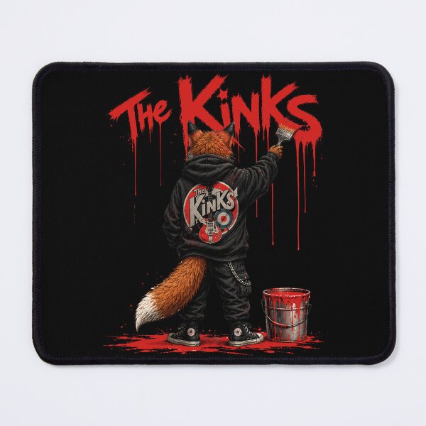 Item preview, The Kinks British Rock Street Art Fox designed and sold by ZHISUART.