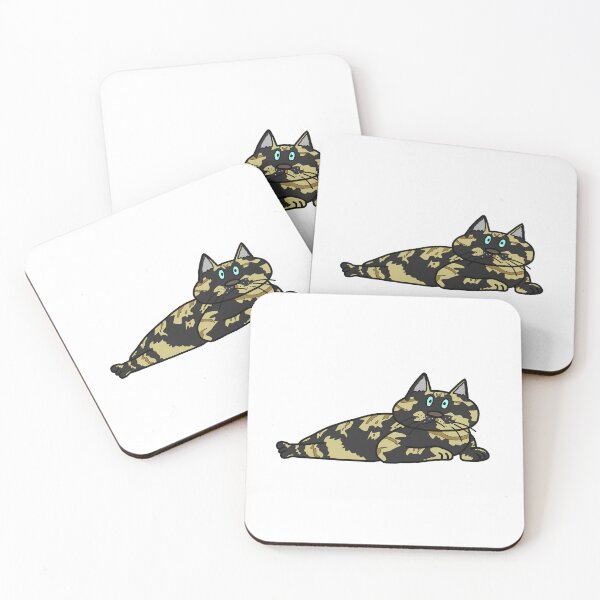 Item preview, Camouflage Cat Lying Down designed and sold by facordest.