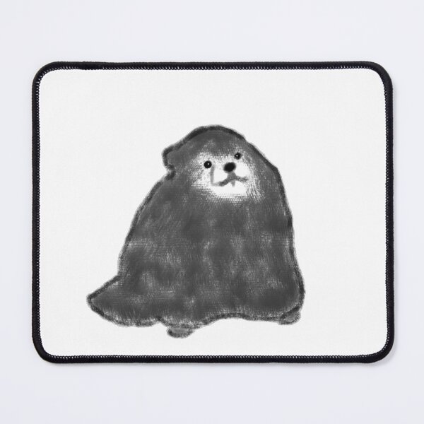 Item preview, Small Fluffy Charcoal Bear Cub designed and sold by raun.draw.