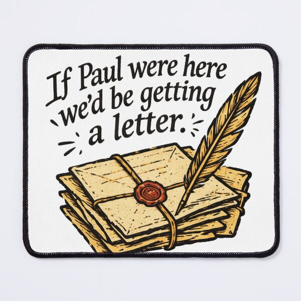 Item preview, If Paul Were Here Wed Be Getting A Letter designed and sold by maximinano100k.