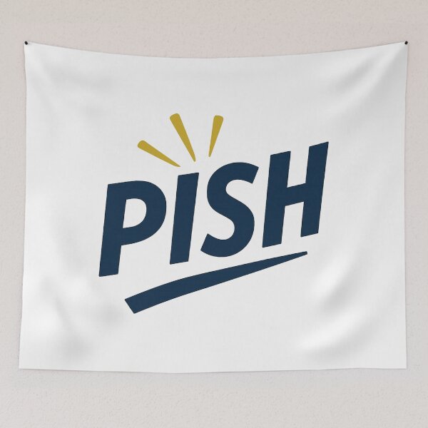 Item preview, PISH Birding Call Wordmark designed and sold by Ainbowz-Artwork.