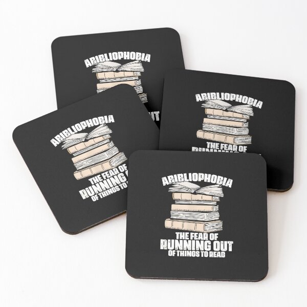Item preview, ARIBLIOPHOBIA Fear Of Running Out Of Books Design designed and sold by ohVimaPs.