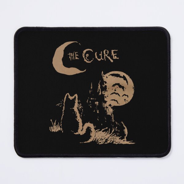 Item preview, the cure cat moon 90s alt indie rock band for men, for women, cat lover designed and sold by DuncanNull57.