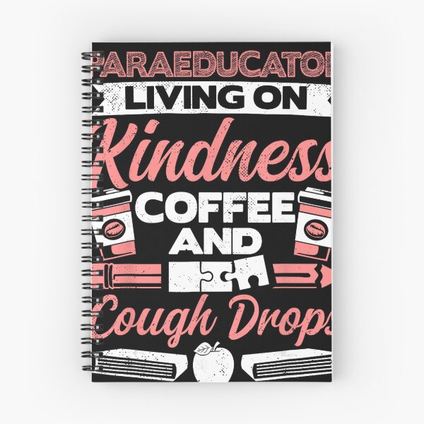 Item preview, Paraeducator Living on Kindness Coffee and Cough Drops designed and sold by VioletNance.