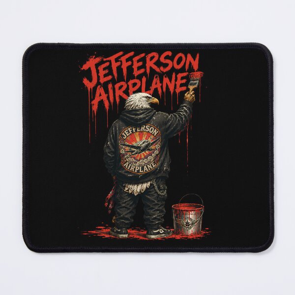 Item preview, Jefferson Airplane Psychedelic Rock Eagle Mascot designed and sold by ZHISUART.