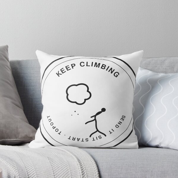 Item preview, Keep Climbing Bouldering Badge designed and sold by Adrplatinium.